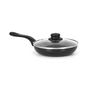 Sartén antiadherente 20cm con tapa de vidrio y mango
